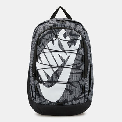 Nike Lenti Swoosh Print Hayward Backpack Grey
