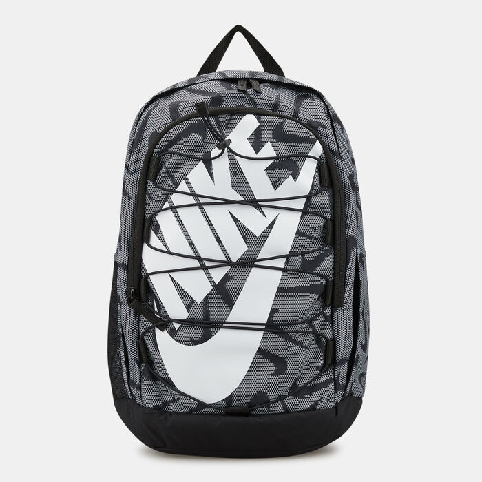 Nike Lenti Swoosh Print Hayward Backpack Grey image number 0