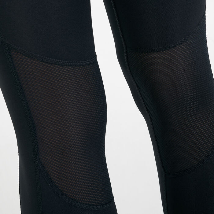 Nike Women's Epic Fast Mid-Rise Running Leggings Black image number 3