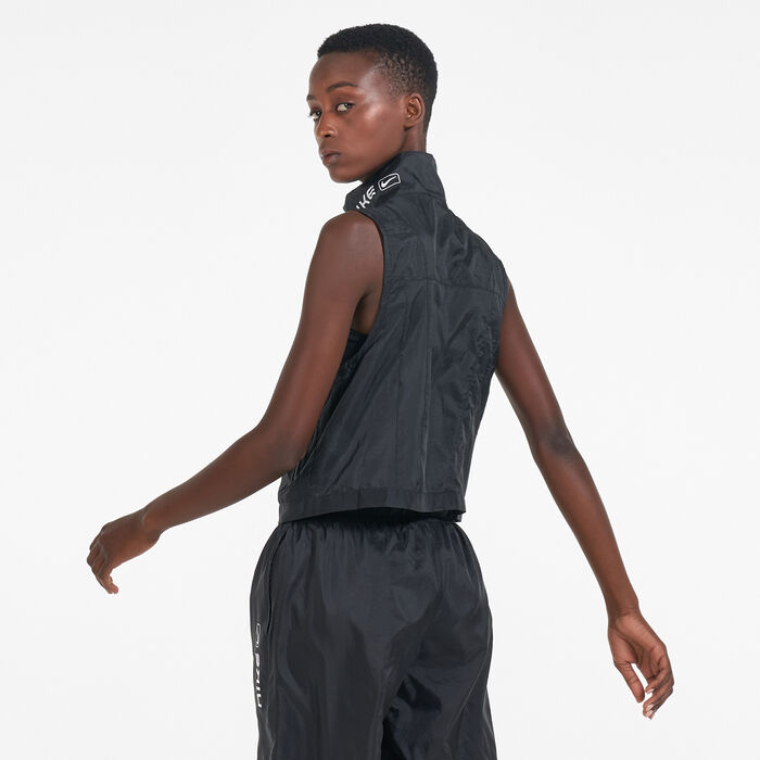 Nike Women's Sportswear Street Gilet Black Nike Women's Sportswear Street Gilet Black image number 1