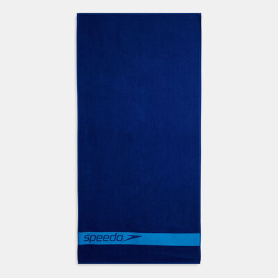 Speedo Border Towel Blue Speedo Border Towel Blue
