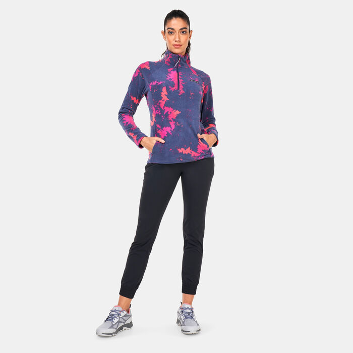 Columbia Women's Ali Peak™ II 1/4 Zip Pullover Blue Columbia Women's Ali Peak™ II 1/4 Zip Pullover Blue image number 2