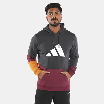adidas Men’s Sportswear Colourblock Hoodie Black adidas Men’s Sportswear Colourblock Hoodie Black