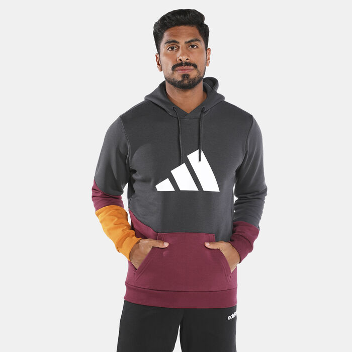 adidas Men’s Sportswear Colourblock Hoodie Black adidas Men’s Sportswear Colourblock Hoodie Black image number 0