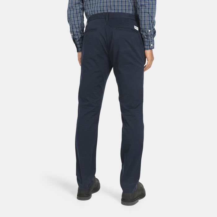 Timberland Men's Sargent Lake Twill Chino Pants Blue Timberland Men's Sargent Lake Twill Chino Pants Blue image number 1