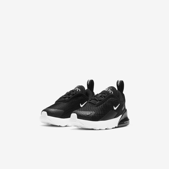 Nike Kids' Air Max 270 Shoes Black image number 4