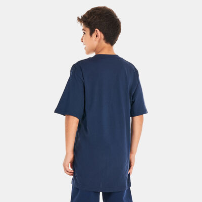 Vans Kids' Off The Wall Logo Fill T-Shirt (Older Kids) Blue