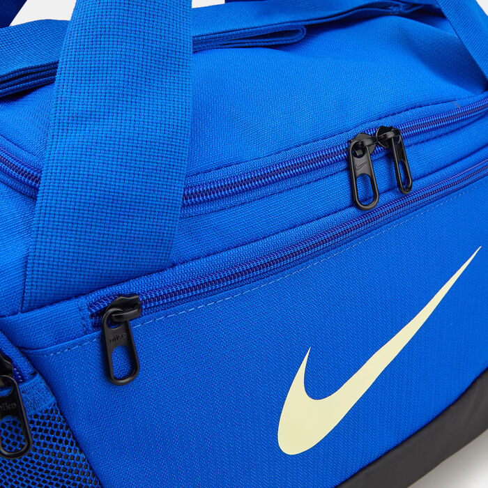 Nike Brasilia Training Duffel Bag Blue Nike Brasilia Training Duffel Bag Blue image number 3