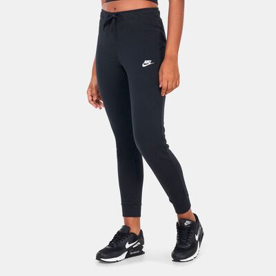 Nike Women's Sportswear Club Fleece Mid-Rise Sweatpants Black