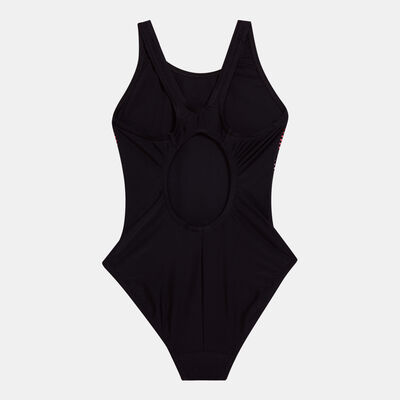 Speedo Kids' Essential Endurance+ Medalist Swimsuit (Older Kids) Black
