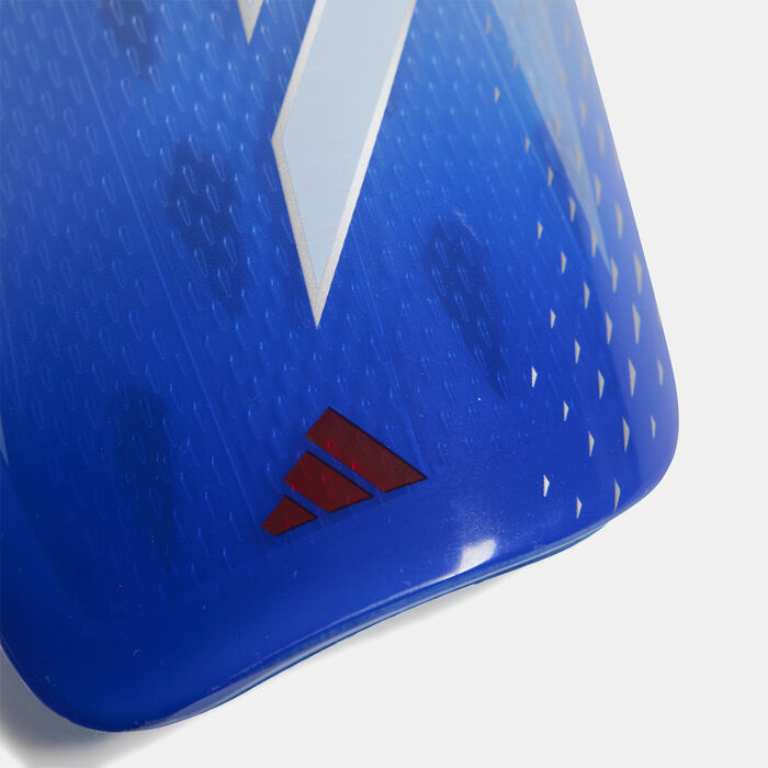adidas X League Football Shin Guards Blue adidas X League Football Shin Guards Blue image number 3