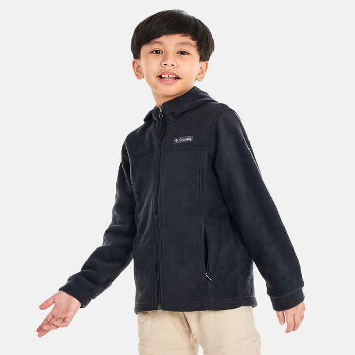 Columbia Kids' Steens™ II Fleece Hoodie Black Columbia Kids' Steens™ II Fleece Hoodie Black image number 0