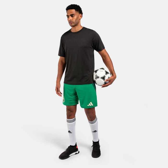 adidas Men's Saudi Arabia 24 Home Replica Football Shorts Green adidas Men's Saudi Arabia 24 Home Replica Football Shorts Green image number 2