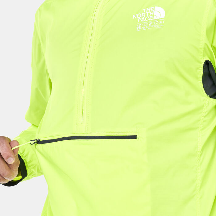 The North Face Men's Athletic Outdoor Wind Jacket Green image number 3