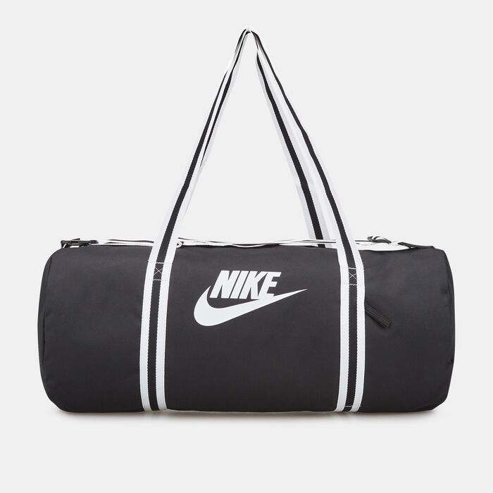 Nike Men's Heritage Duffel Bag (30L) Black Nike Men's Heritage Duffel Bag (30L) Black image number 0