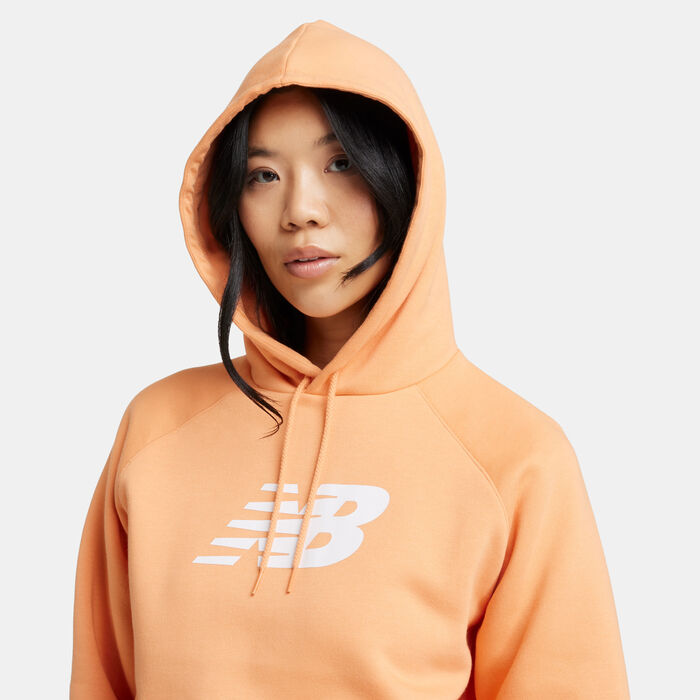 New Balance Women's Sport Logo Hoodie Blue New Balance Women's Sport Logo Hoodie Blue image number 5