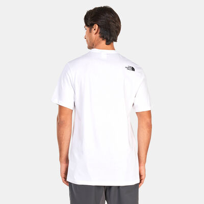 The North Face Men's Graphic Half Dome T-Shirt White