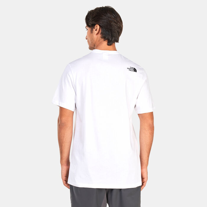 The North Face Men's Graphic Half Dome T-Shirt White image number 1