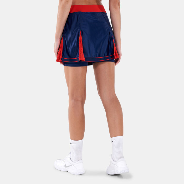 Nike Women's Court Dri-FIT Slam Skirt Blue Nike Women's Court Dri-FIT Slam Skirt Blue image number 1