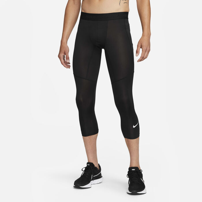 Nike Men's Pro Dri-FIT Fitness Tights Black Nike Men's Pro Dri-FIT Fitness Tights Black image number 0