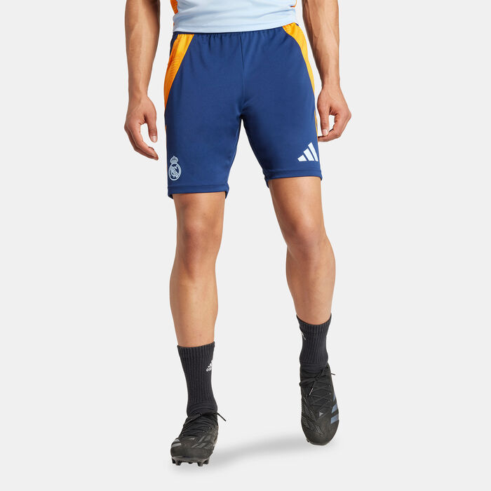 adidas Men's Real Madrid Tiro 24 Competition Training Football Shorts Blue adidas Men's Real Madrid Tiro 24 Competition Training Football Shorts Blue image number 0