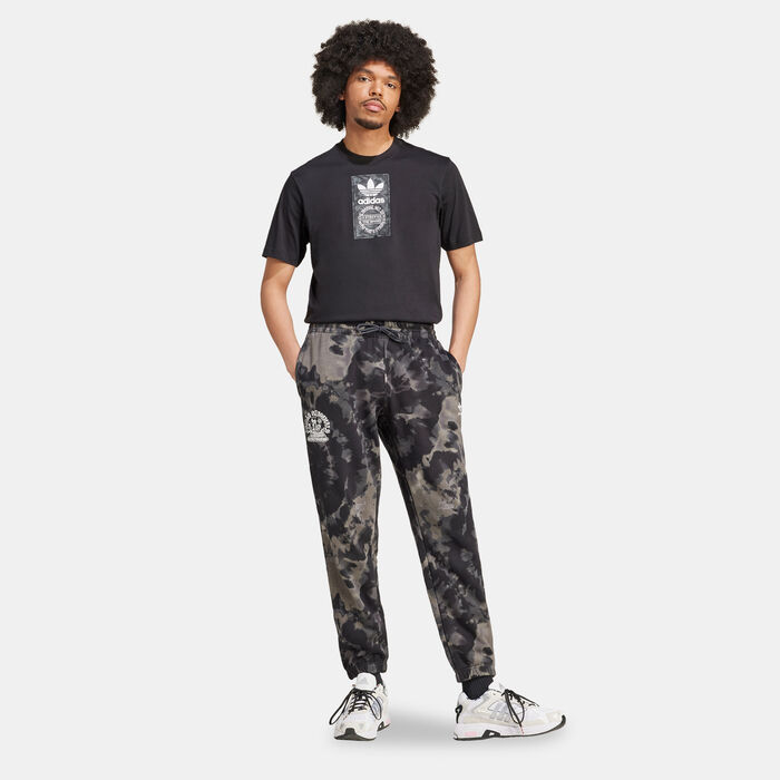 adidas Originals Men's Camo Label T-Shirt Black image number 2