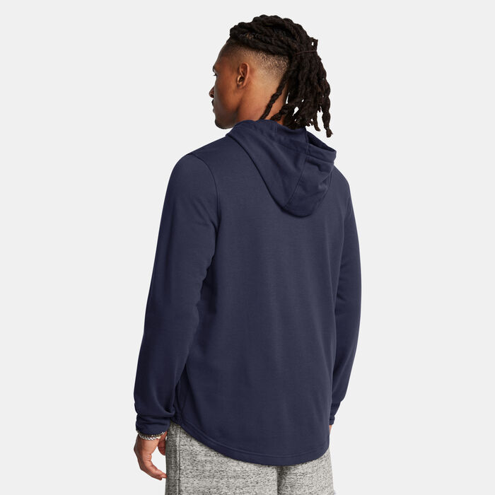 Under Armour Men's Rival Terry Graphic Hoodie Blue Under Armour Men's Rival Terry Graphic Hoodie Blue image number 1