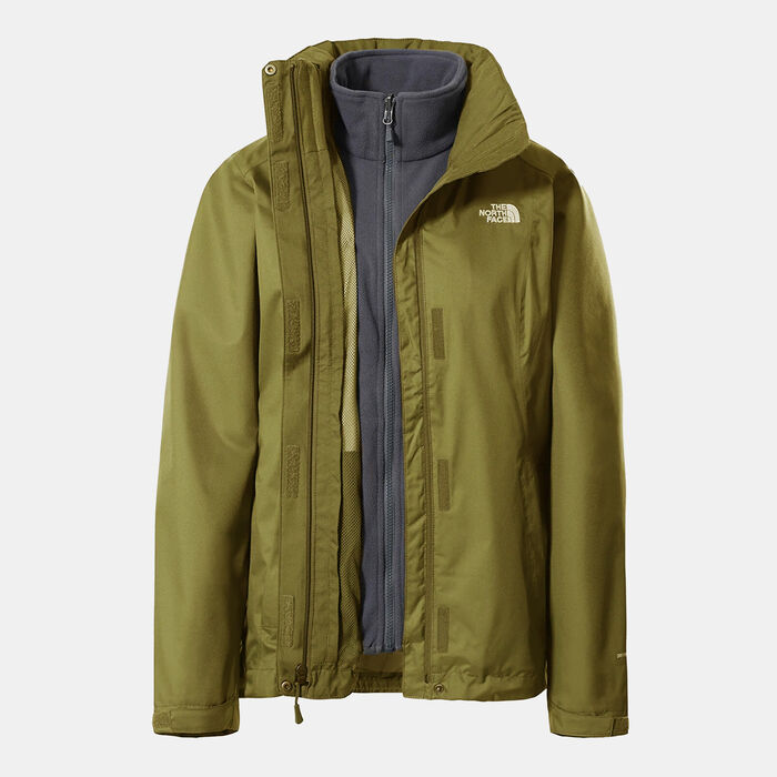 The North Face Women's Evolve II Triclimate® Jacket Green image number 3