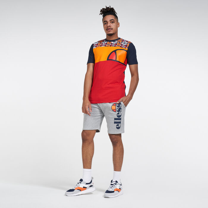 ellesse Men's Bossini Fleece Shorts Grey image number 2