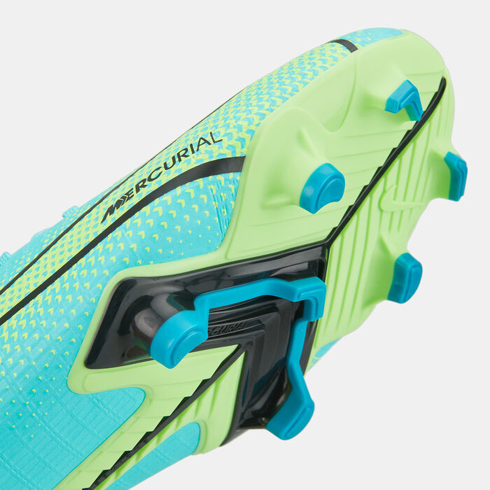 Nike Men's Mercurial Vapor 14 Academy Multi-Ground Football Shoe Blue Nike Men's Mercurial Vapor 14 Academy Multi-Ground Football Shoe Blue image number 4
