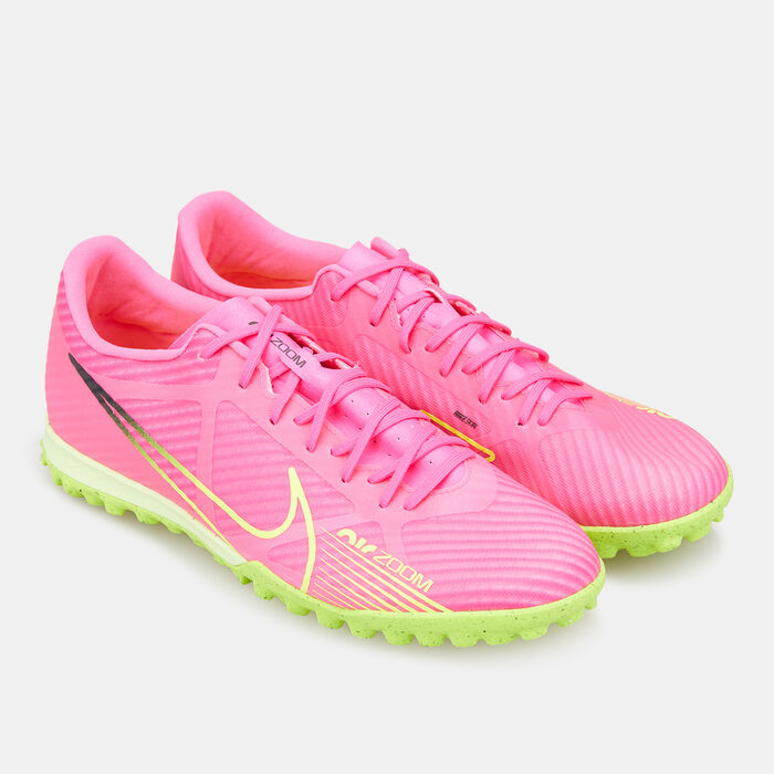 Nike Men's Mercurial Vapor 15 Academy Turf Ground Football Shoes Pink Nike Men's Mercurial Vapor 15 Academy Turf Ground Football Shoes Pink image number 1