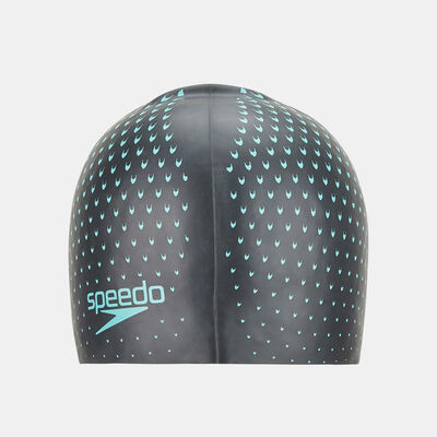 Speedo Reversible Moulded Silicone Swimming Cap Black Speedo Reversible Moulded Silicone Swimming Cap Black