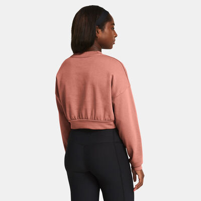 Under Armour Women's Rival Crop Top Red Under Armour Women's Rival Crop Top Red