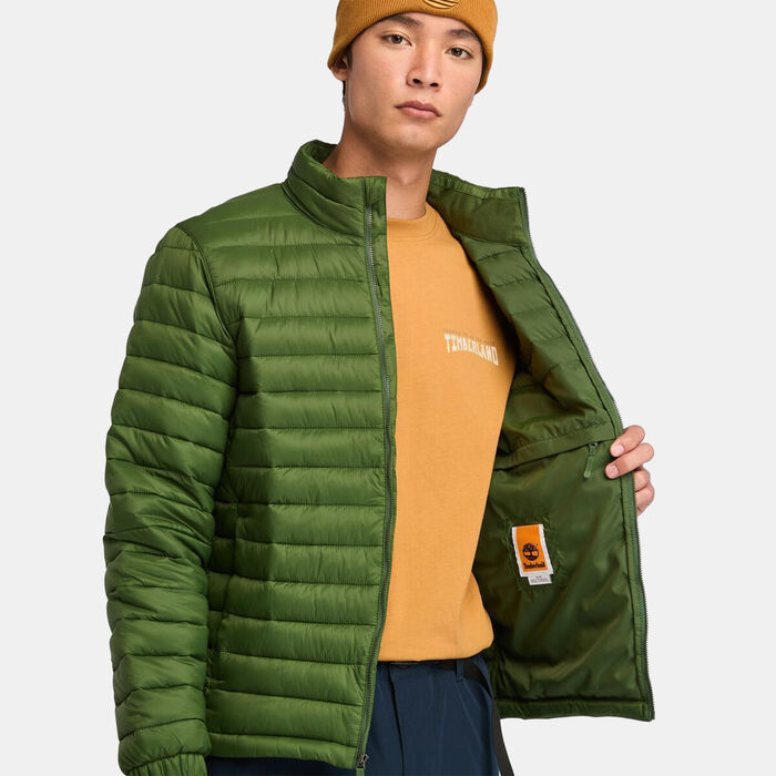 Timberland Men's Axis Peak DWR Hiking Jacket Green Timberland Men's Axis Peak DWR Hiking Jacket Green image number 3