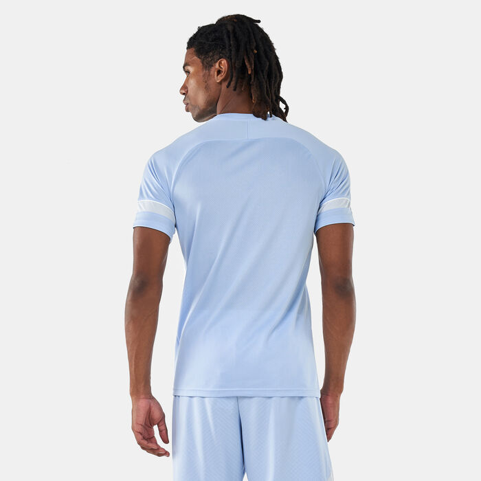 Nike Men's Dri-FIT Academy Football Top Blue Nike Men's Dri-FIT Academy Football Top Blue image number 1