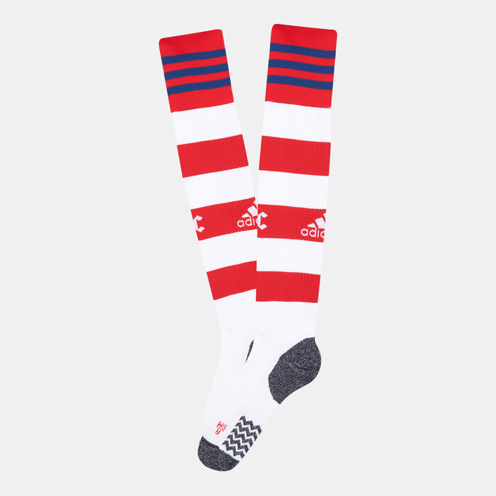 adidas Men's Arsenal F.C. Home Socks - 2021/22 White adidas Men's Arsenal F.C. Home Socks - 2021/22 White image number 0