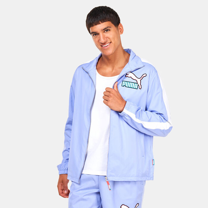 PUMA Men's T7 Fandom Track Jacket Blue image number 0