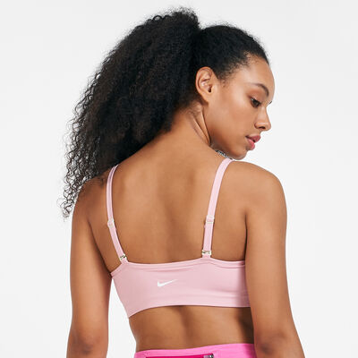 Nike Women's Dri-FIT Indy Padded Convertible Sports Bra Pink