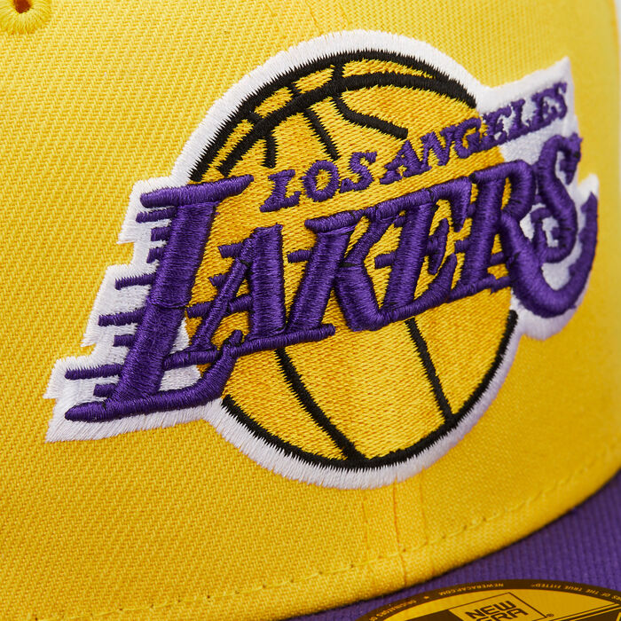 New Era Men's NBA LA Lakers Basic 59FIFTY Cap yellow New Era Men's NBA LA Lakers Basic 59FIFTY Cap yellow image number 2