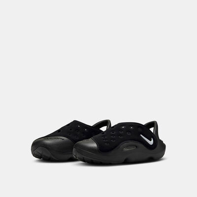 Nike Kids' Aqua Swoosh Sandals Black Nike Kids' Aqua Swoosh Sandals Black