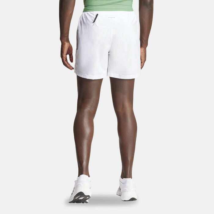 adidas Men's Own The Run Shorts White adidas Men's Own The Run Shorts White image number 1
