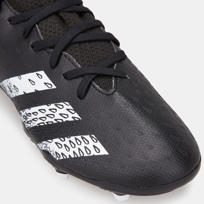 adidas Kids' Predator Freak.3 Firm Ground Football Shoe Black image number 4