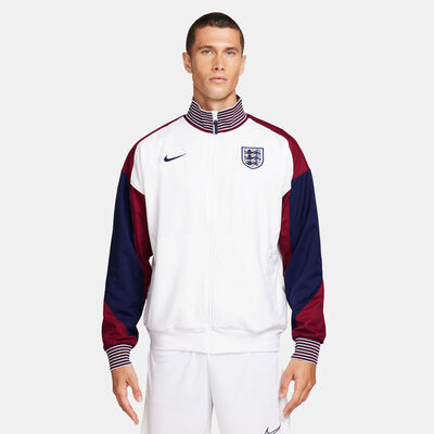 Nike Men's England Strike Dri-FIT Home Football Jacket White