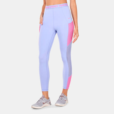 Nike Women's Dri-FIT High-Rise 7/8 Leggings Blue