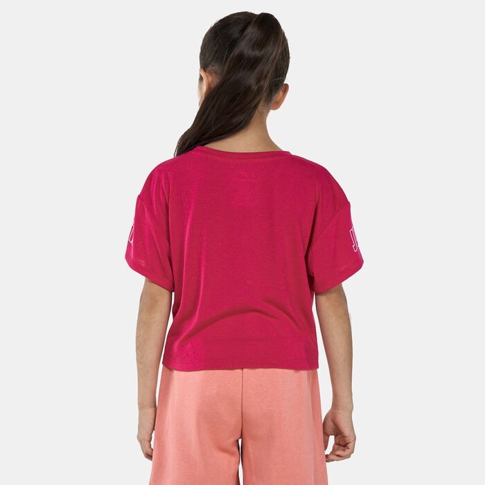 Nike Kids' Graphic Print T-Shirt Pink Nike Kids' Graphic Print T-Shirt Pink image number 1