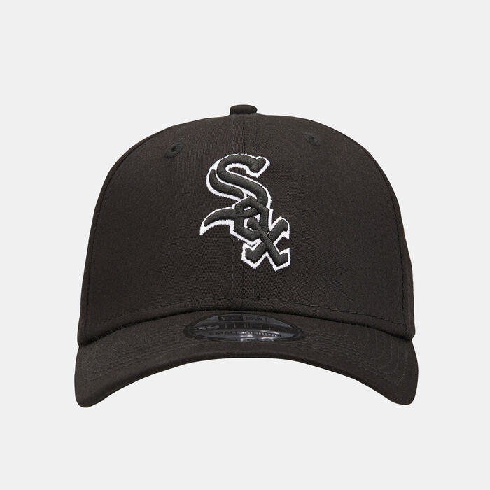 New Era Men's Chicago White Sox Team Outline 39THIRTY Stretch Fit Cap Black image number 0