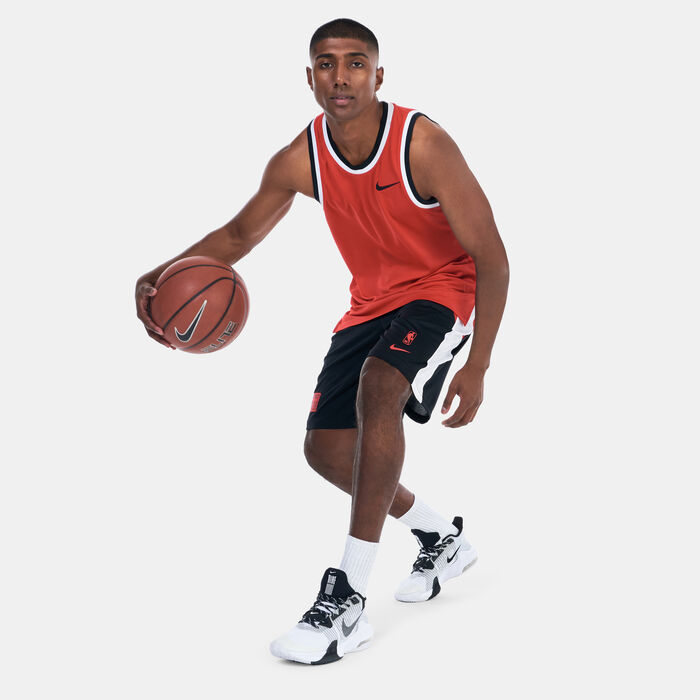 Nike Men's Chicago Bulls Starting 5 Dri-FIT NBA Shorts Red Nike Men's Chicago Bulls Starting 5 Dri-FIT NBA Shorts Red image number 2