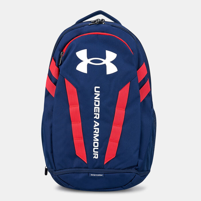 Under Armour UA Hustle 5.0 Backpack Blue Under Armour UA Hustle 5.0 Backpack Blue image number 0