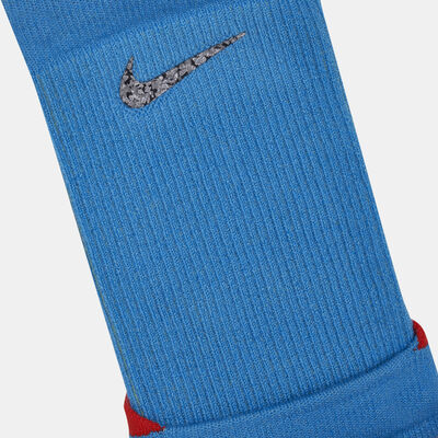 Nike Trail Running Crew Socks Blue Nike Trail Running Crew Socks Blue
