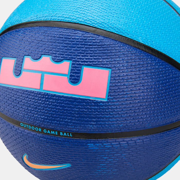 Nike Playground 8P 2.0 LeBron James Basketball Blue Nike Playground 8P 2.0 LeBron James Basketball Blue image number 2
